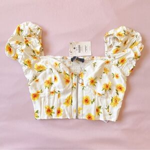 Bershka | Floral Print Blouse